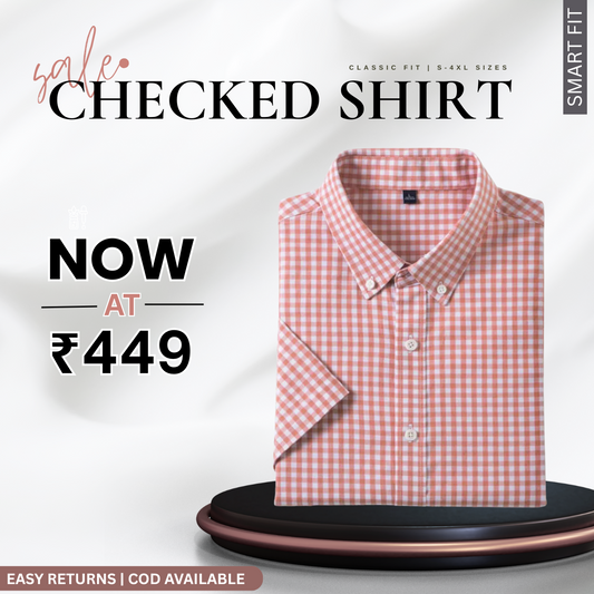 Men’s Formal Shirt Sale – Elevate Your Office Style | Flexible Cotton Shirts | OS-10