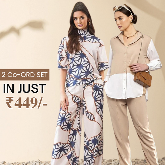 2-Pack Combo Double the Style with Our Co-Ord Set