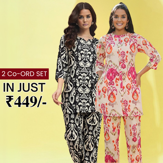 2-Pack Combo Double the Style with Our Co-Ord Set