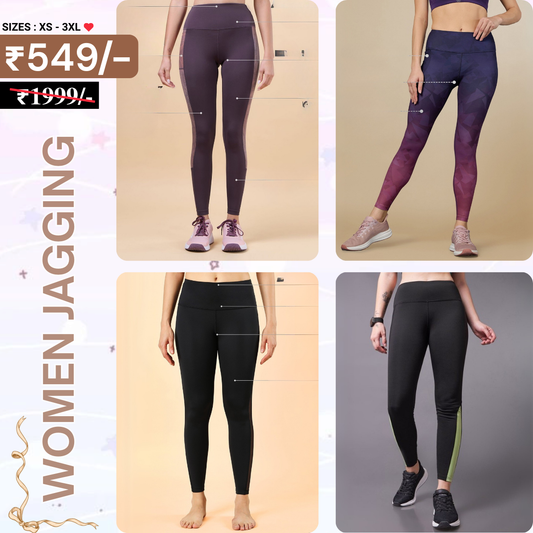 4 Pack  | Gym & Jogging Wear for Women| WJ-12