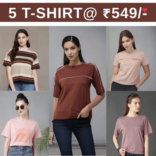 5-Pack of Style & Comfort | One Perfect Fit (TSN-03)