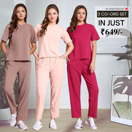 3-Pack Summer Style Co-ord Set Collection | CS-13