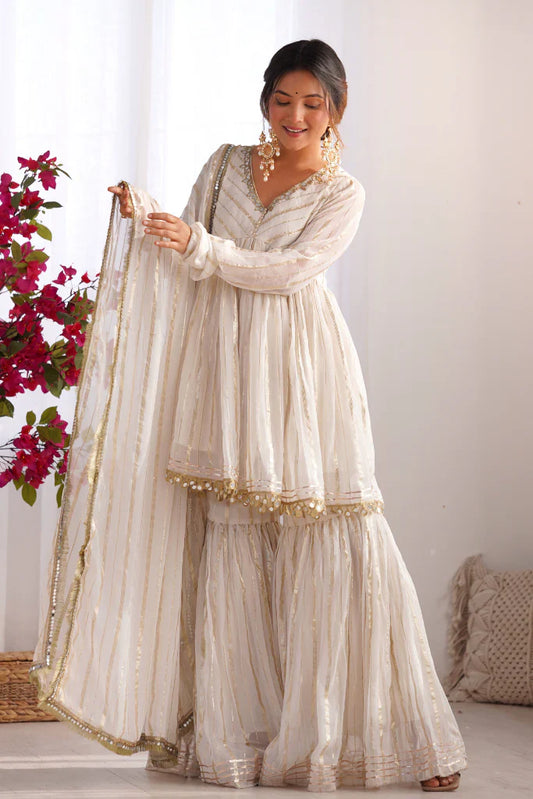 Designer Dress With Dupatta Set
