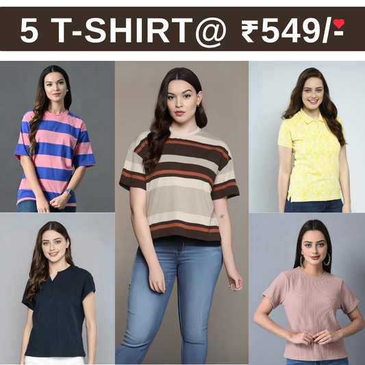 5-Pack of Style & Comfort | One Perfect Fit (TSN-04)