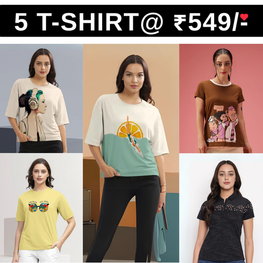 5-Pack of Style & Comfort | One Perfect Fit (TSN-06)