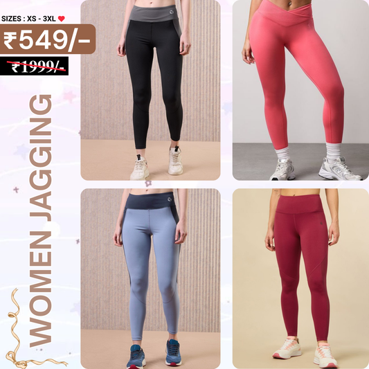 4 Pack  | Gym & Jogging Wear for Women| WJ-19