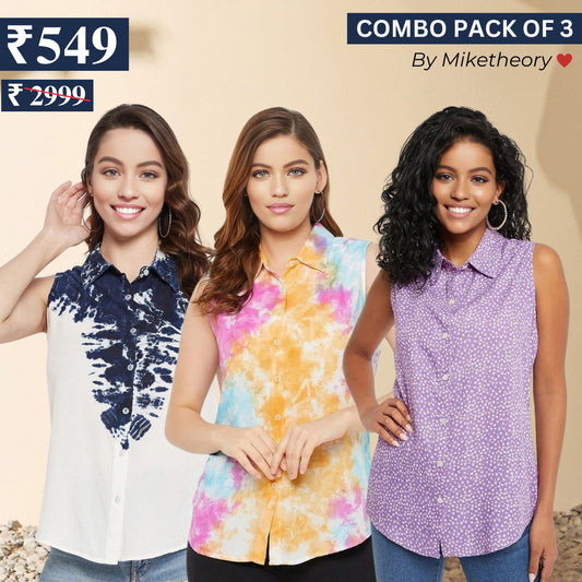 Essential 3-Pack Sleeveless Shirts for Women – Comfort Meets Style
