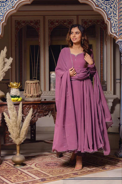 Designer Dress With Dupatta Set